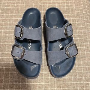 Birkenstock Arizona Big Buckle Oiled Leather Sandal